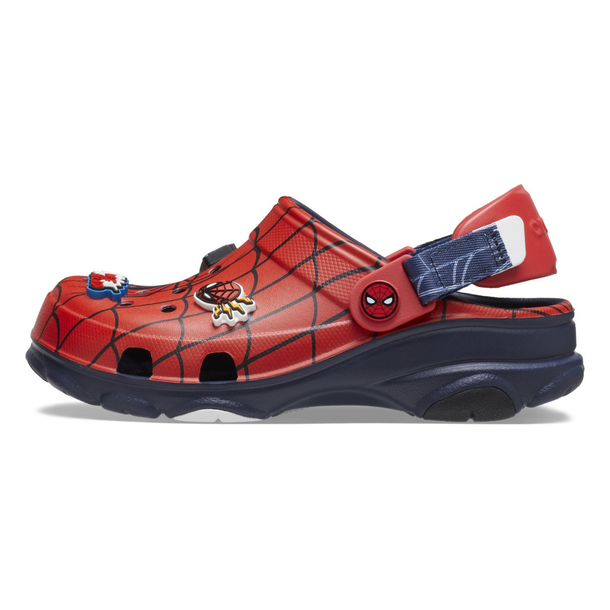 Saboti Crocs Team SpiderMan All Terrain Clog Kids Albastru - Navy - 3 | YEO