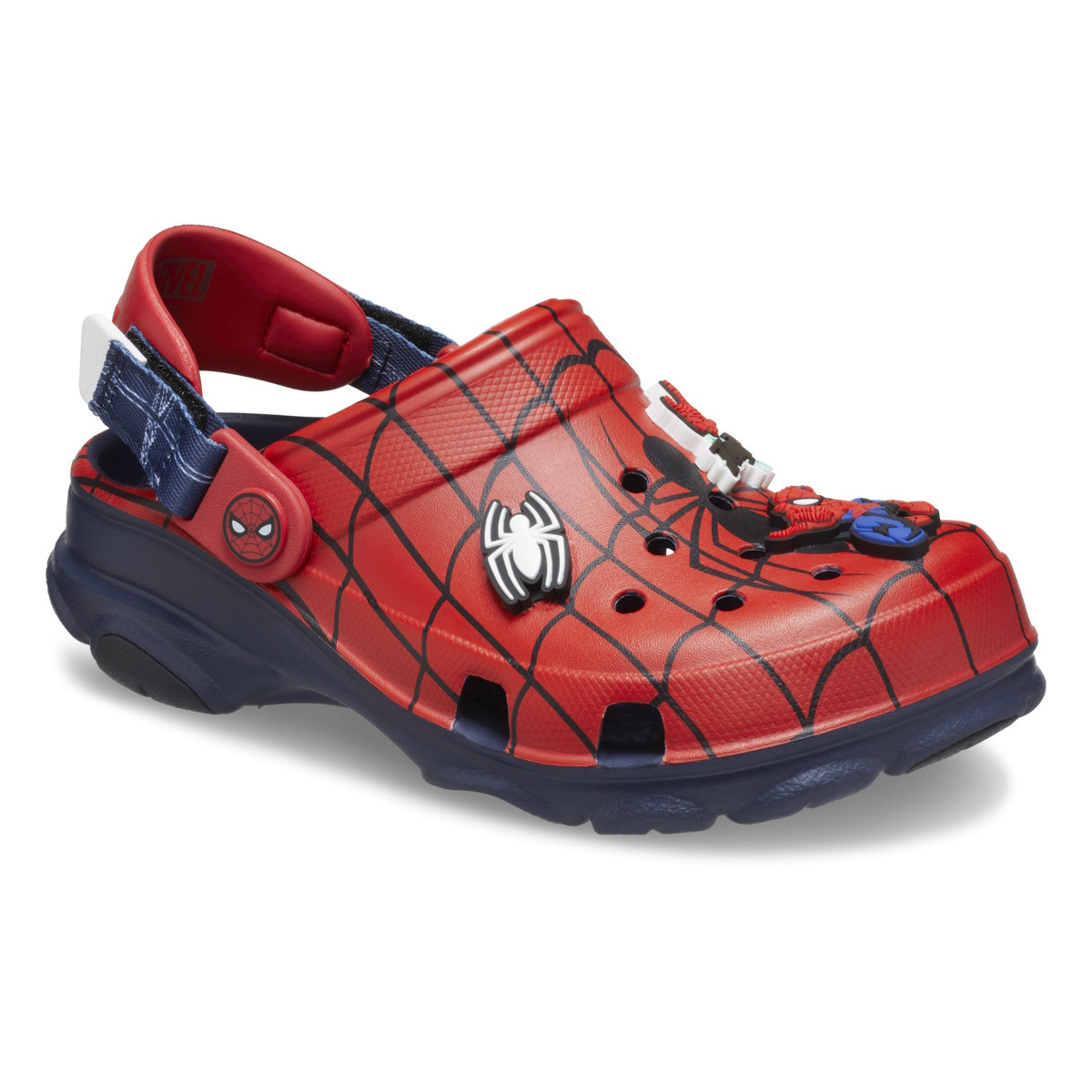 Saboti Crocs Team SpiderMan All Terrain Clog Kids Albastru - Navy - 1 | YEO