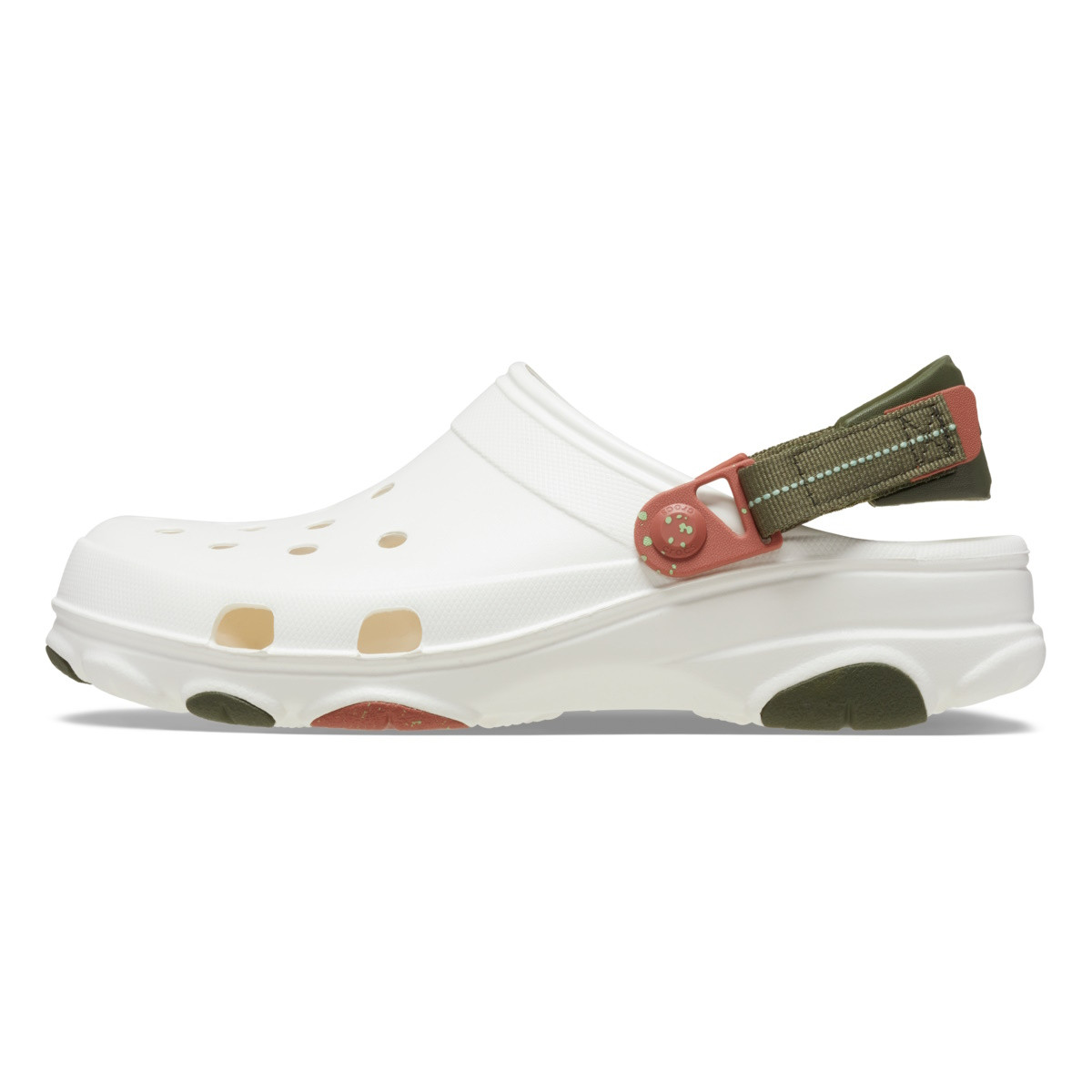 Saboti Crocs Classic All-Terrain Clog Alb - Chalk - 1 | YEO