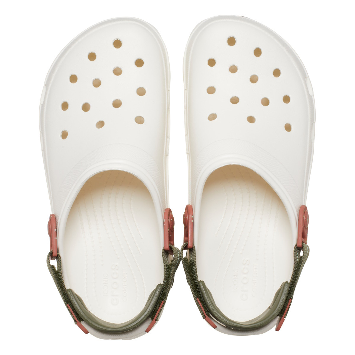 Saboti Crocs Classic All-Terrain Clog Alb - Chalk - 4 | YEO