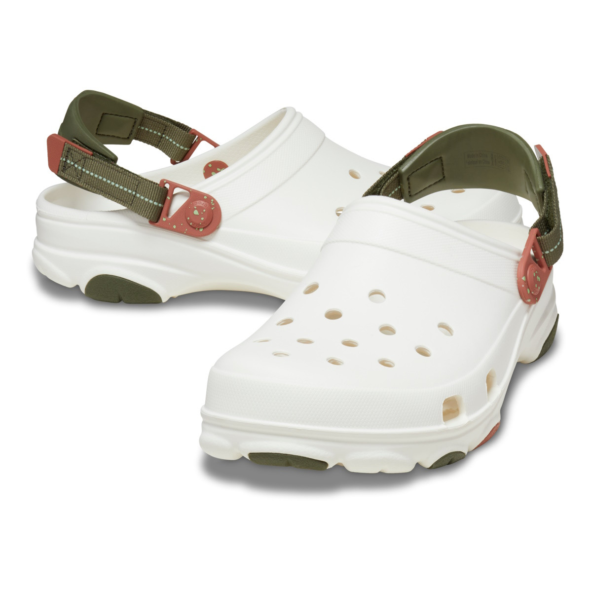 Saboti Crocs Classic All-Terrain Clog Alb - Chalk - 3 | YEO