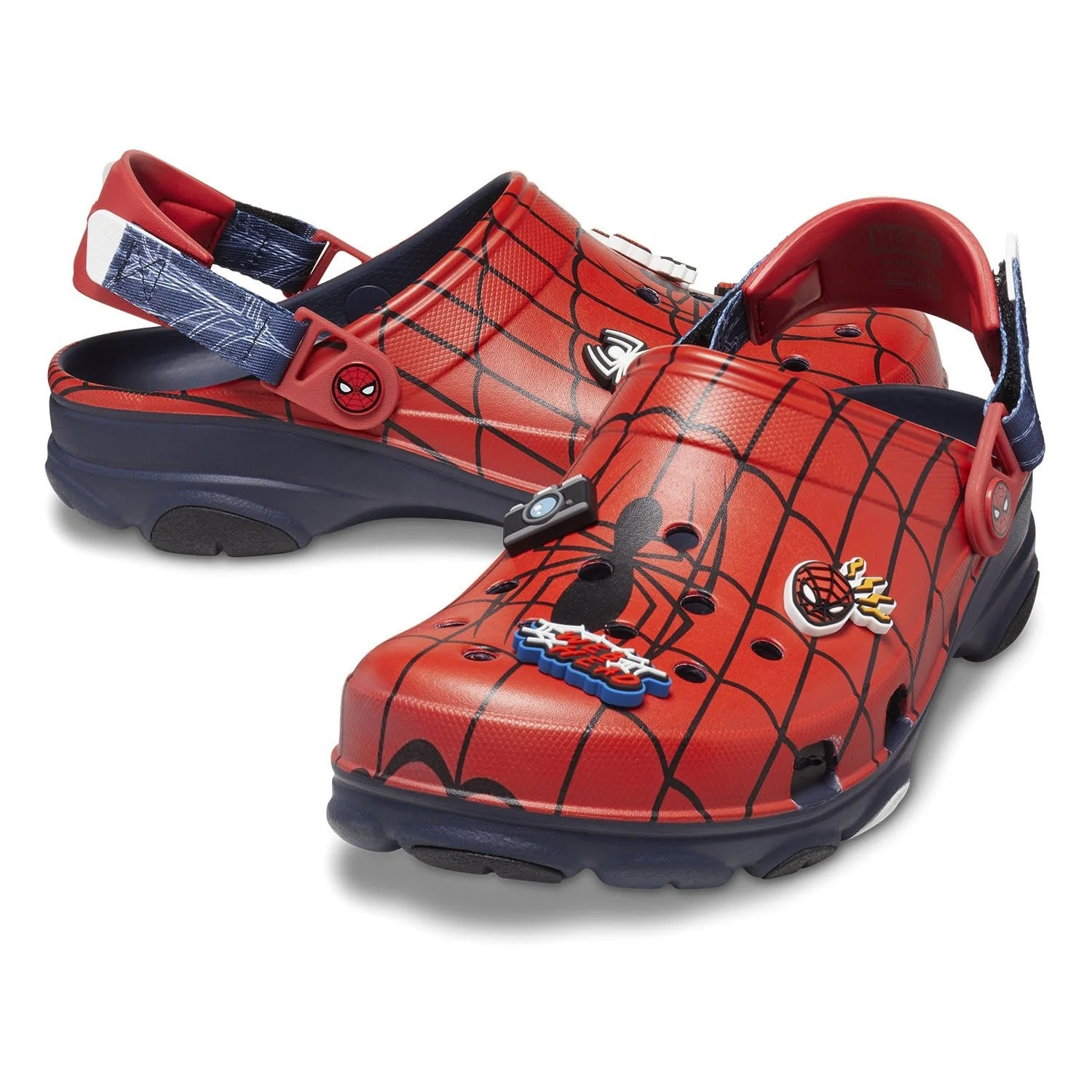 Saboti Crocs Team Spider Man All Terrain Clog Albastru - Navy - 3 | YEO