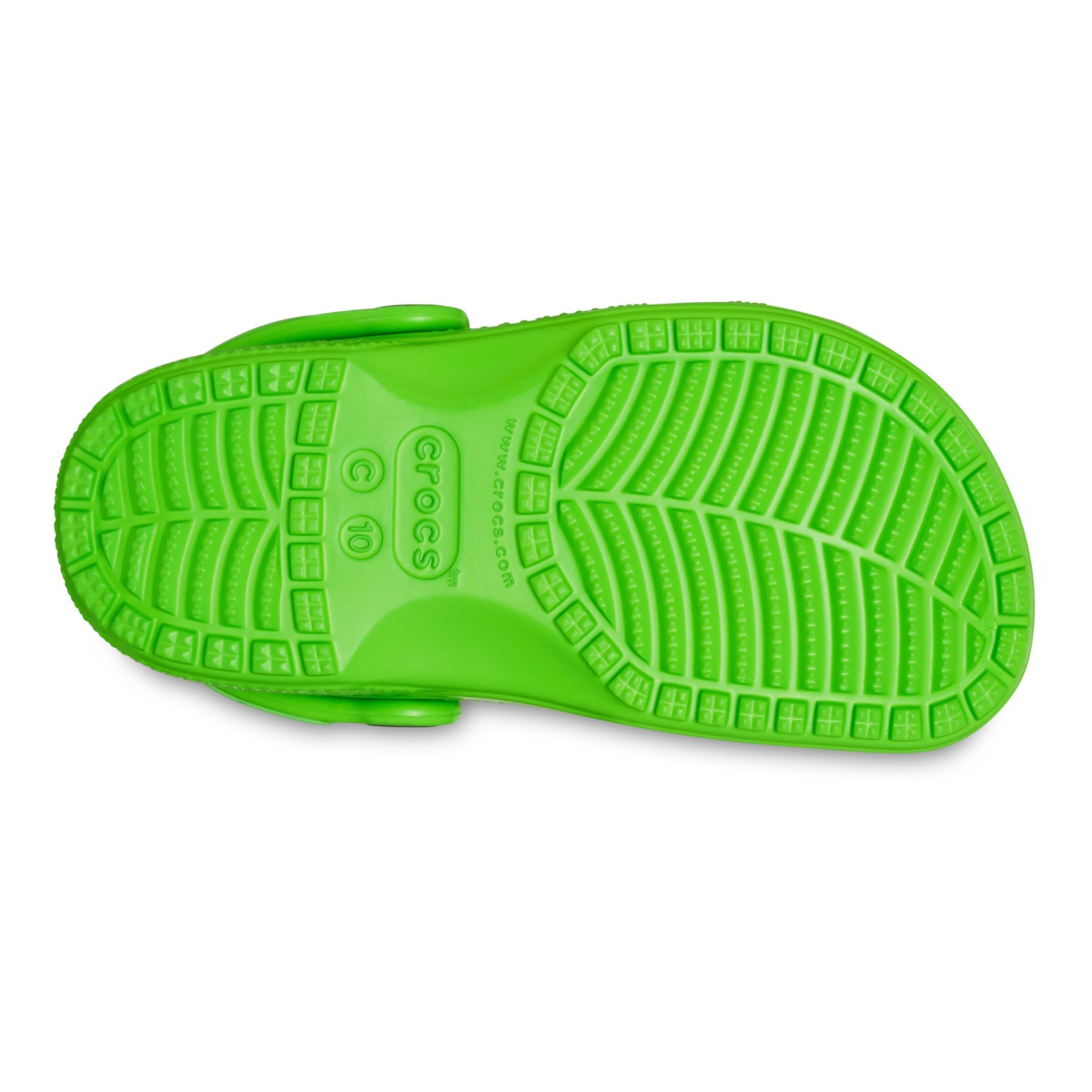 Saboti Crocs Classic Toddler I AM Dinosaur Clog Verde - Green Slime