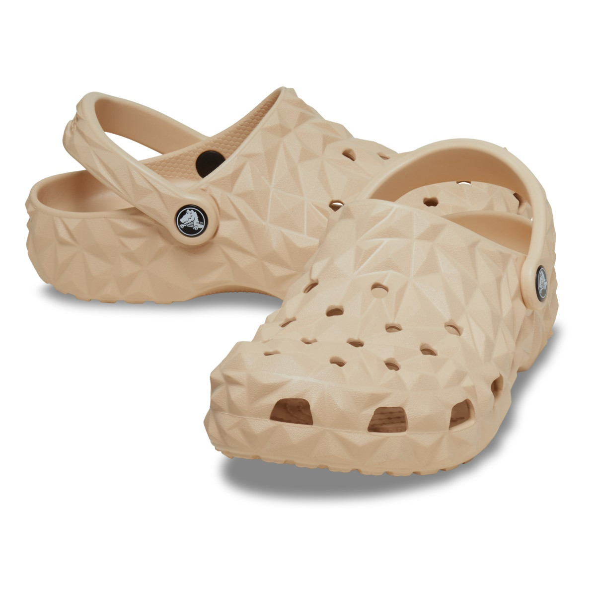Saboti Crocs Classic Geometric Clog Bej - Shitake - 3 | YEO