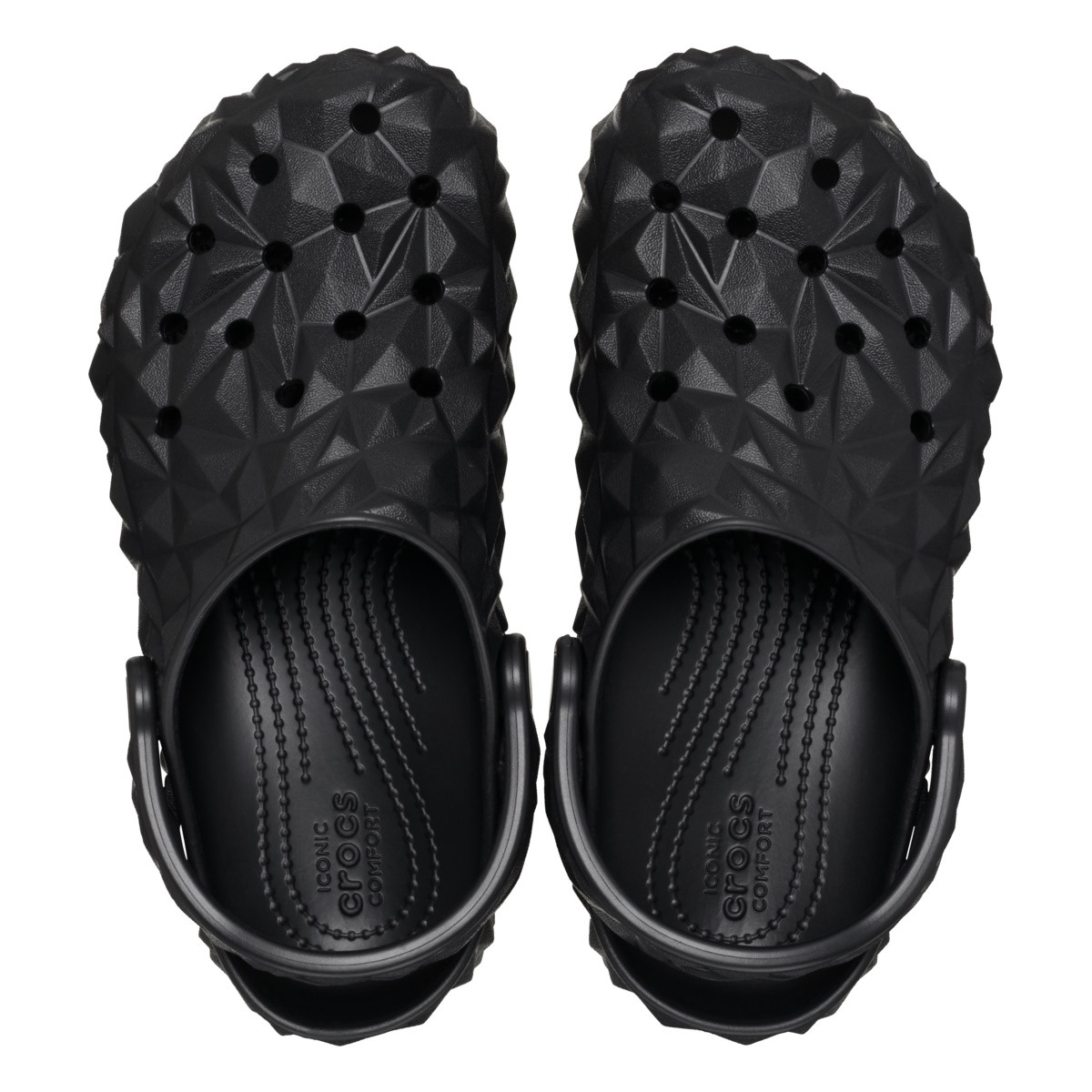 Saboti Crocs Classic Geometric Clog Negru - Black - 4 | YEO