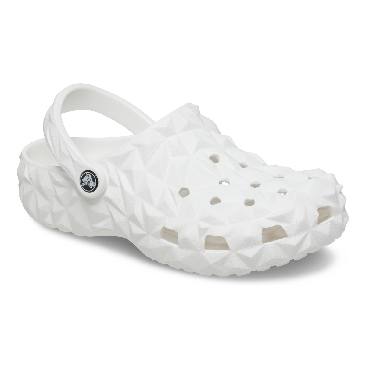 Saboti Crocs Classic Geometric Clog Alb - White - 1 | YEO