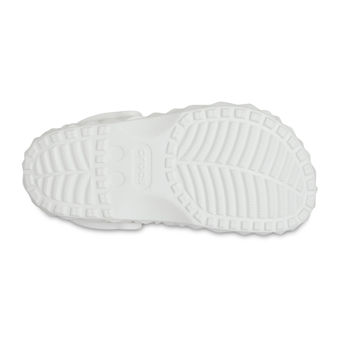 Saboti Crocs Classic Geometric Clog Alb - White