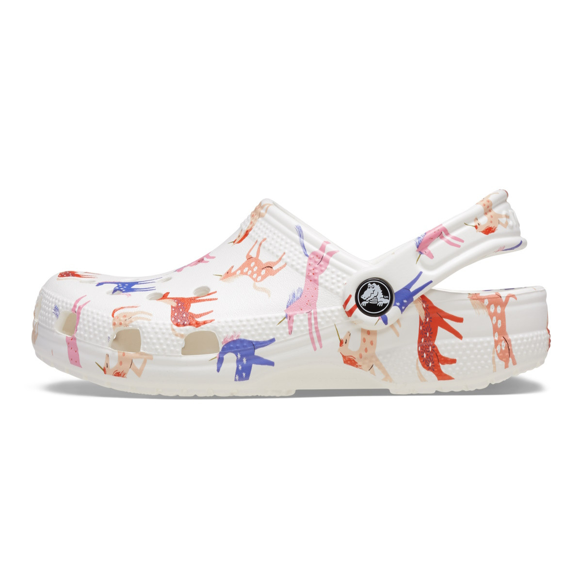 Saboti Crocs Classic Character Print Clog Kids Alb - Unicorn - 2 | YEO