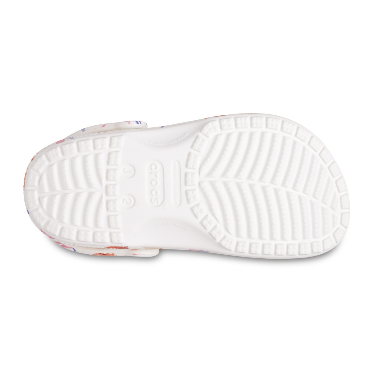 Saboti Crocs Classic Character Print Clog Kids Alb - Unicorn