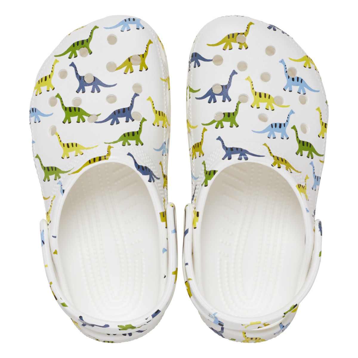 Saboti Crocs Classic Character Print Clog Kids Alb - Dinosaur - 4 | YEO