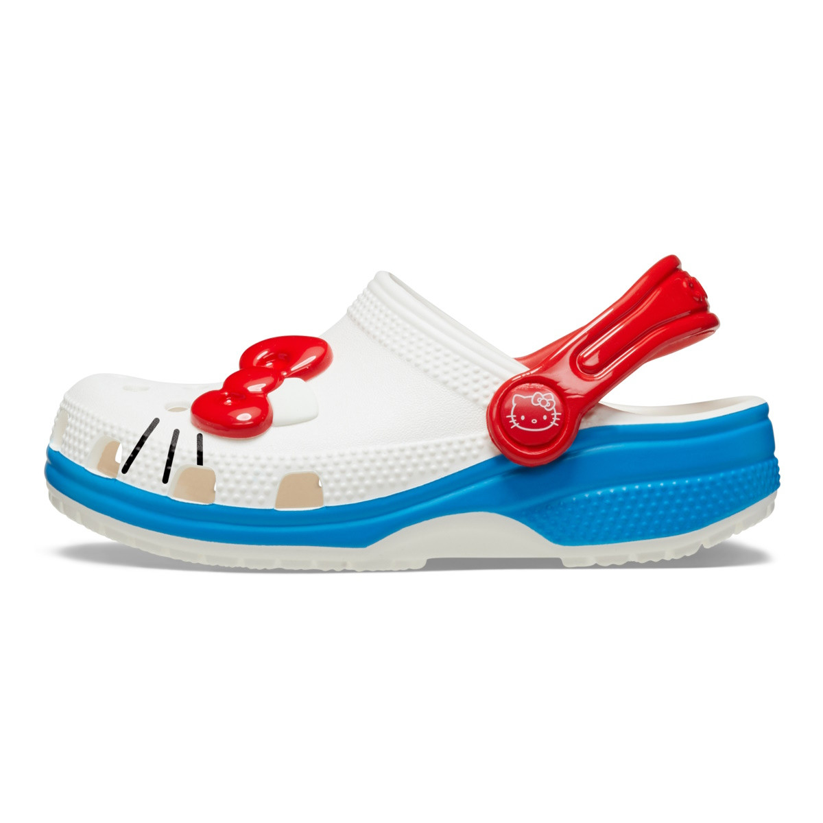 Saboti Crocs Classic Toddler I Am Hello Kitty Clog Alb - White - 3 | YEO