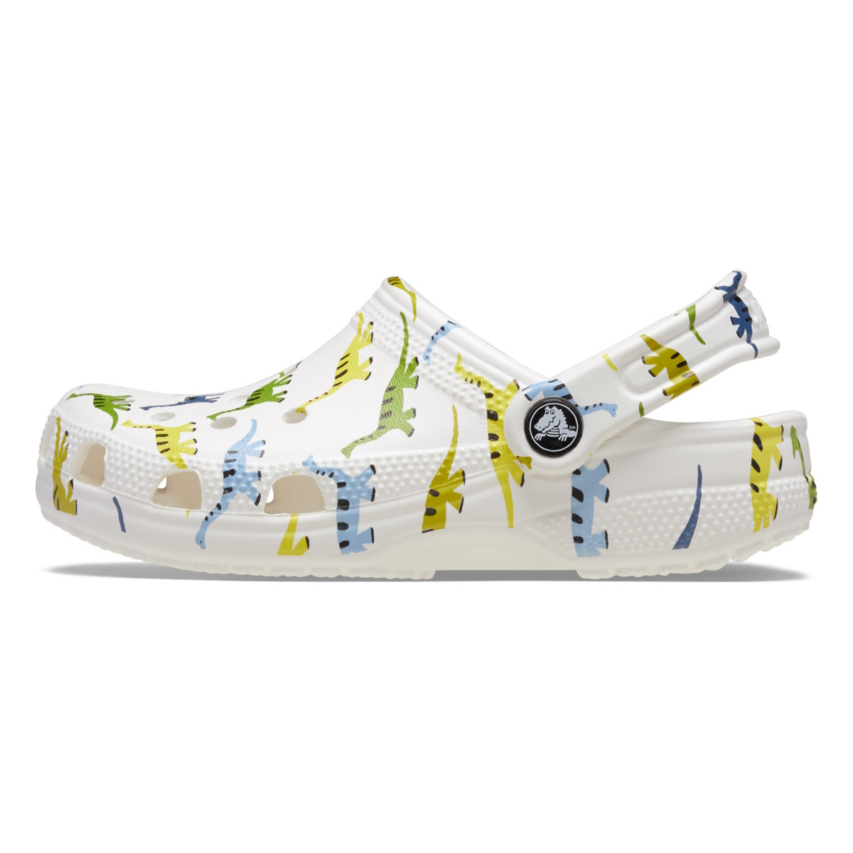 Saboti Crocs Classic Toddler Character Print Clog Alb - Dinosaur - 2 | YEO
