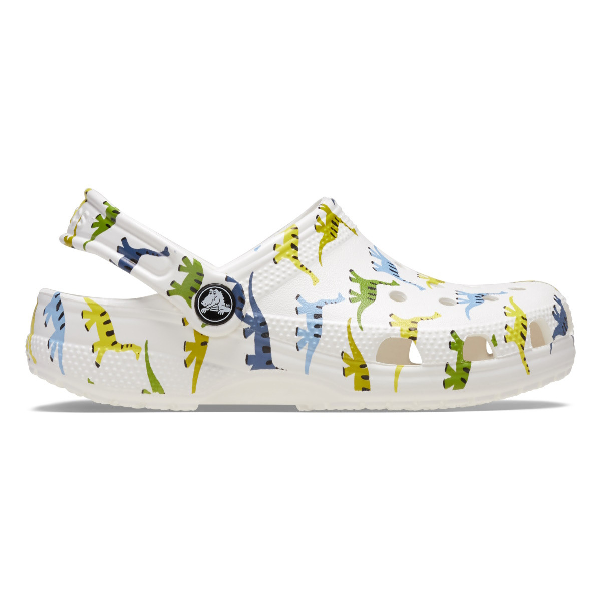 Saboti Crocs Classic Toddler Character Print Clog Alb - Dinosaur - 1 | YEO
