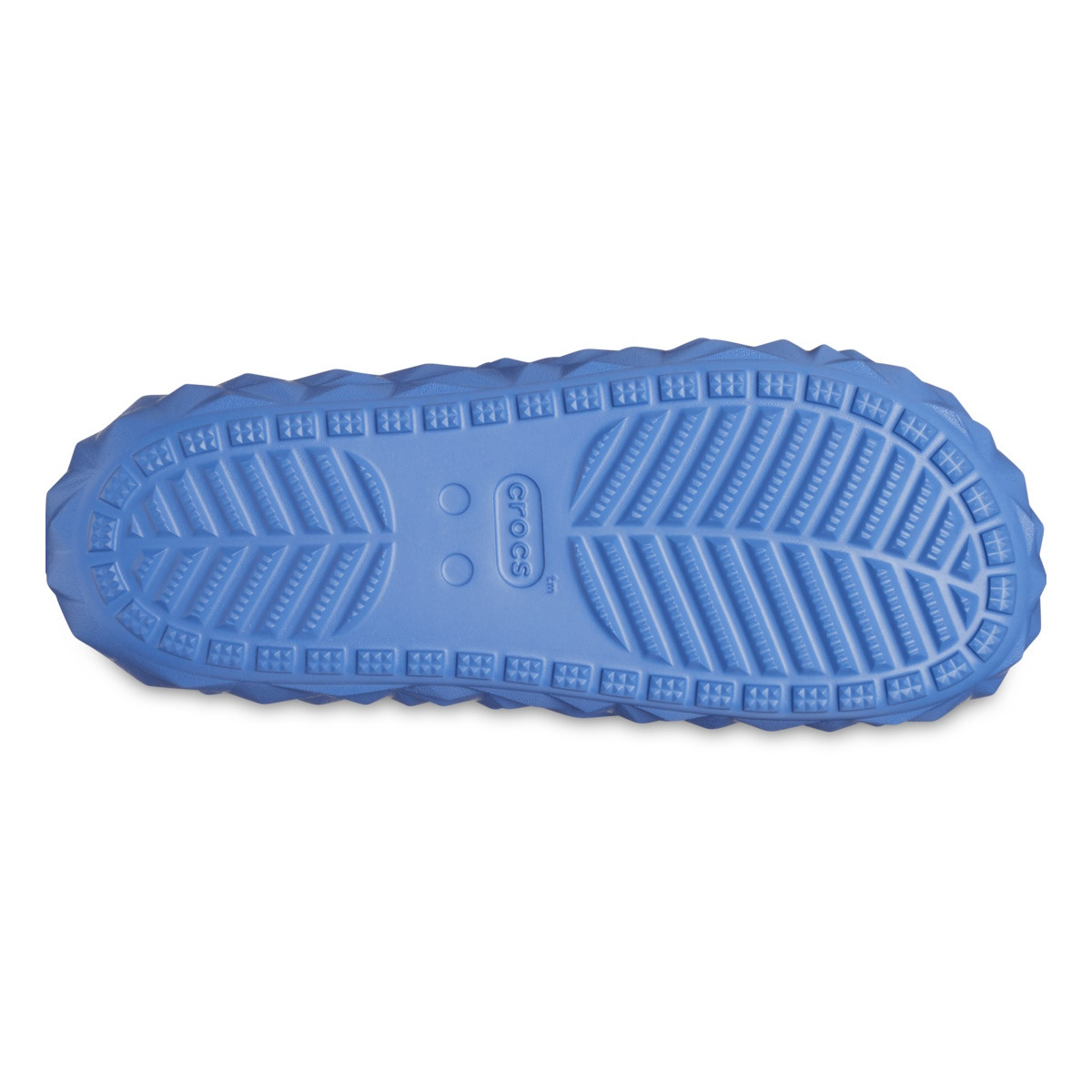 Papuci Crocs Classic Geometric Slide v2 Albastru - Elemental Blue