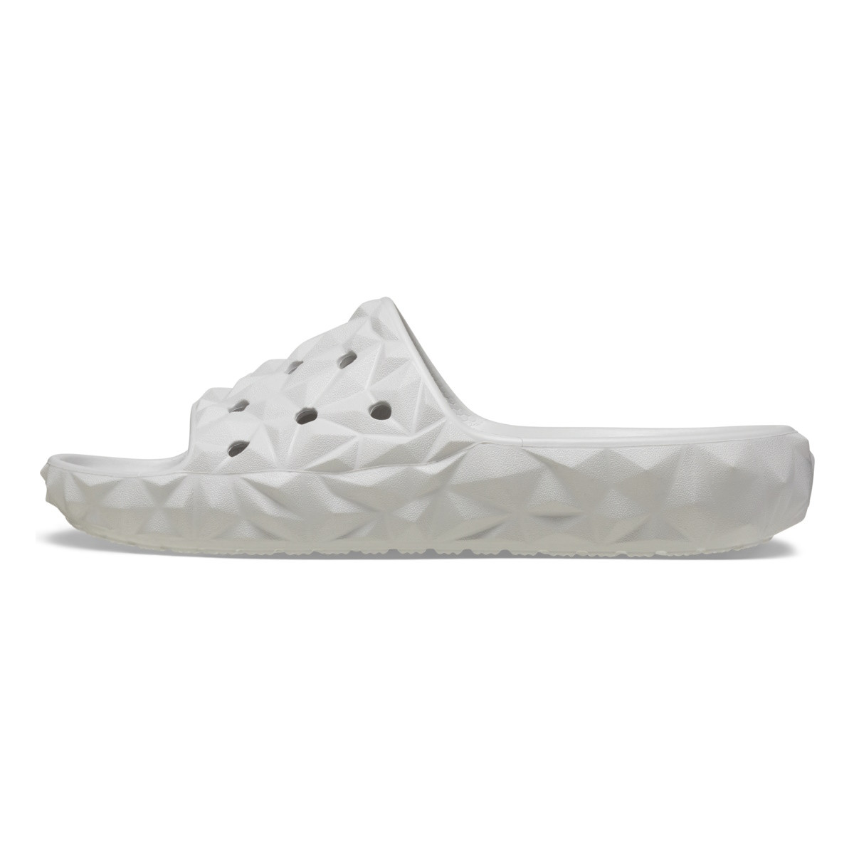Papuci Crocs Classic Geometric Slide v2 Gri - Atmosphere - 2 | YEO
