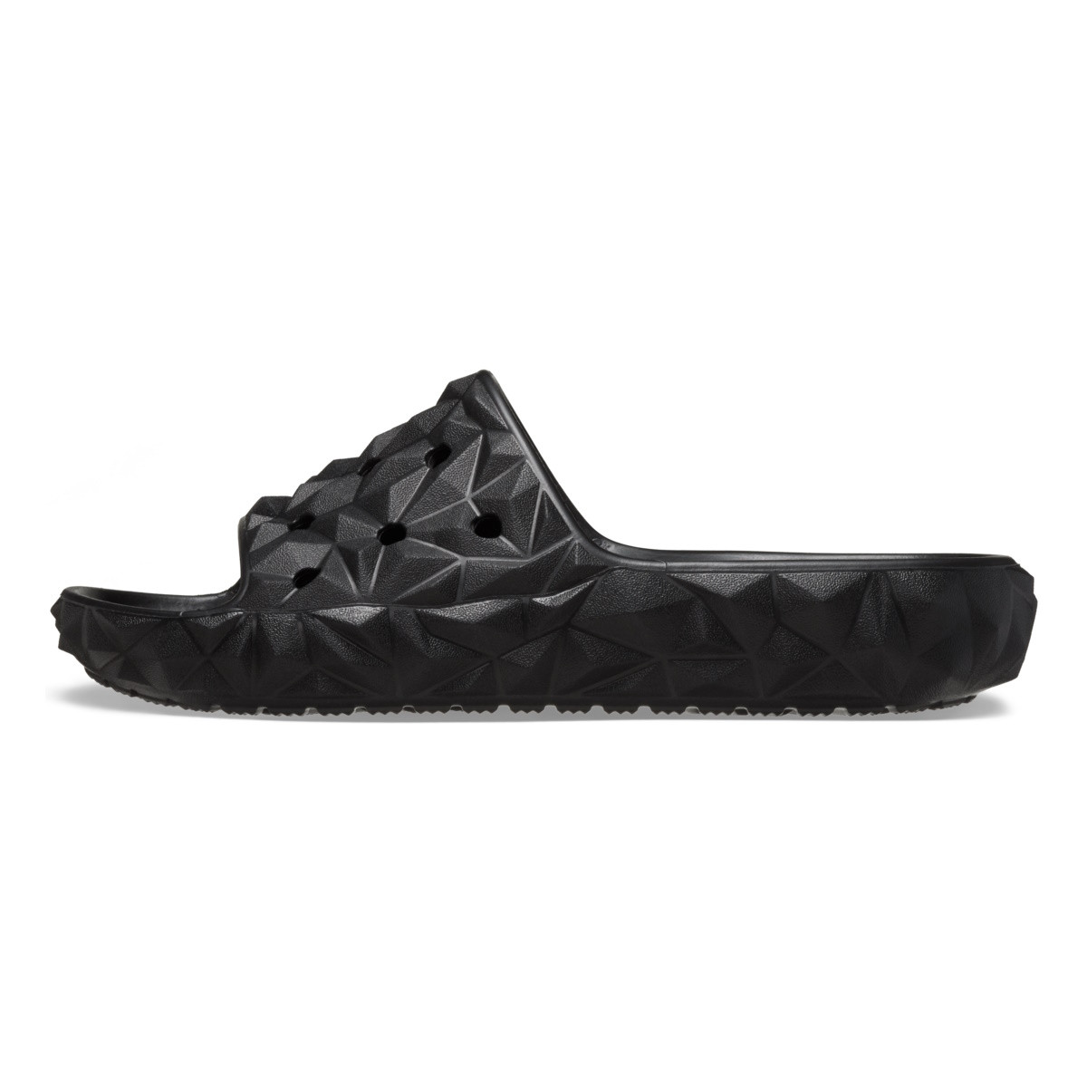 Papuci Crocs Classic Geometric Slide v2 Negru - Black - 2 | YEO
