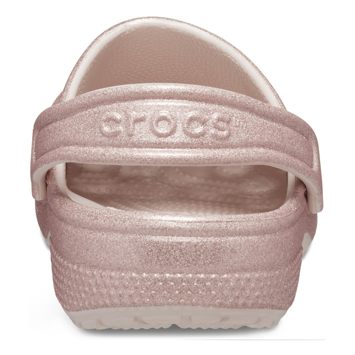 Saboti Crocs Toddler Classic Glitter Clog Roz - Quartz Glitter - 5 | YEO