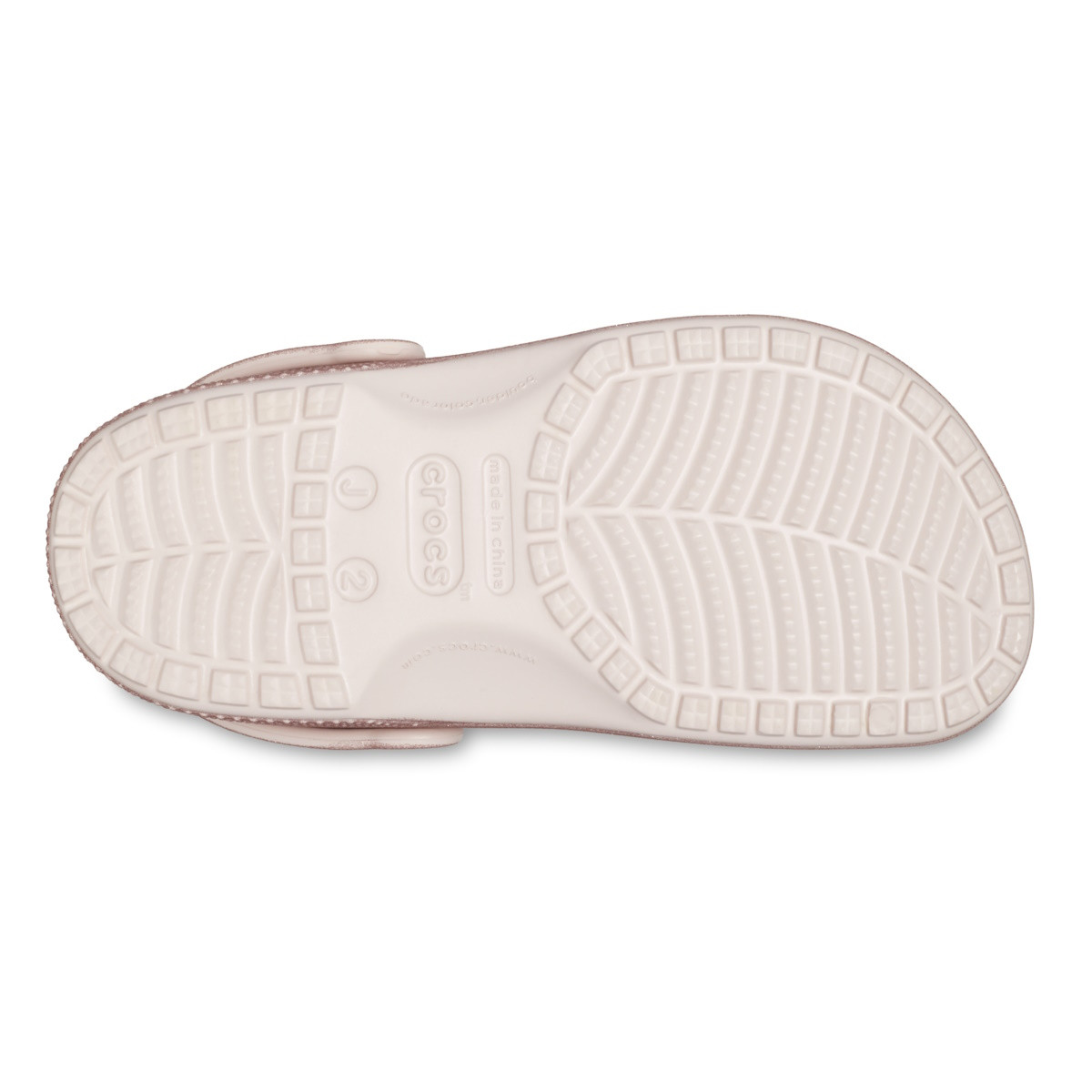 Saboti Crocs Classic Glitter Clog Kids Roz - Quartz Glitter