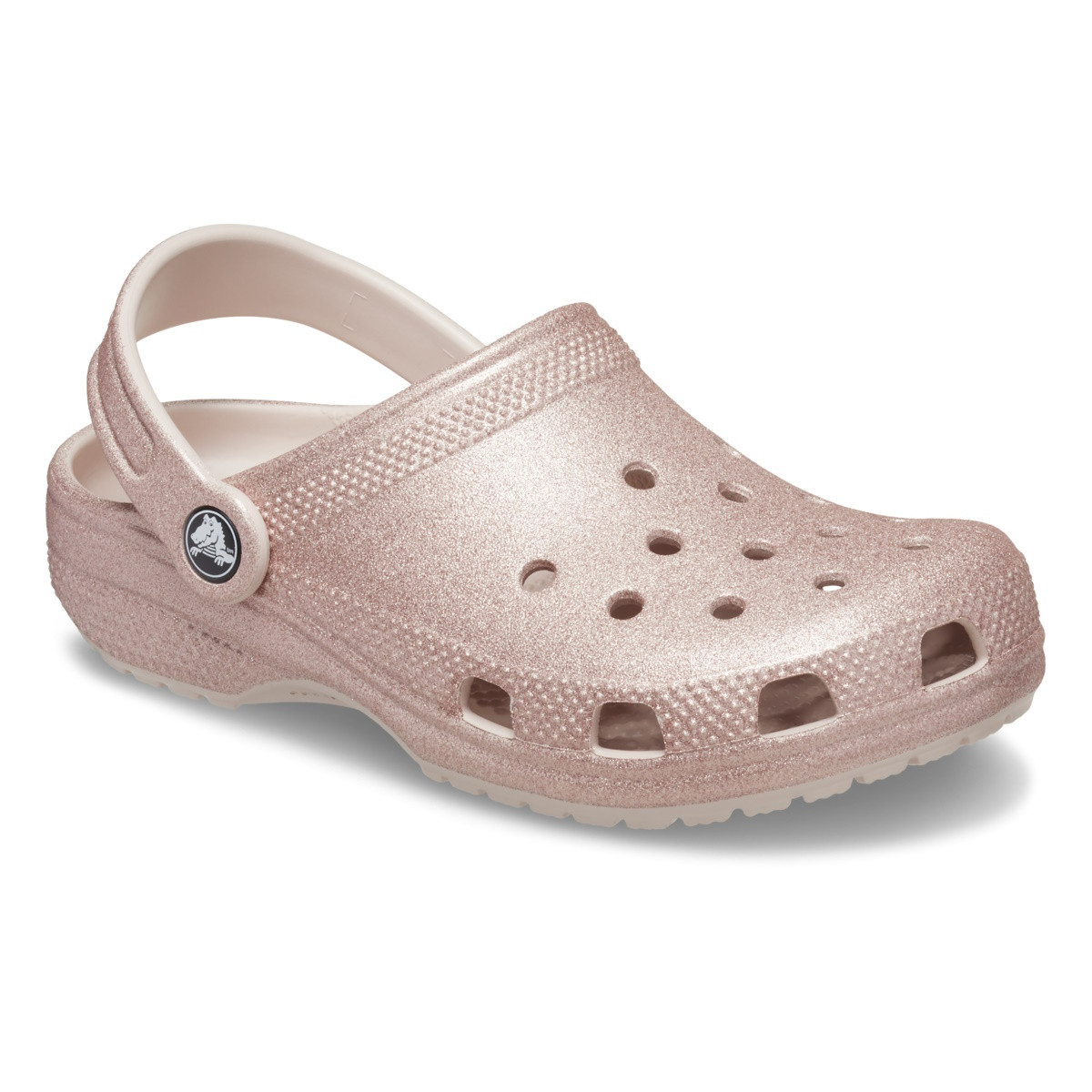 Saboti Crocs Classic Glitter Clog Kids Roz - Quartz Glitter - 1 | YEO
