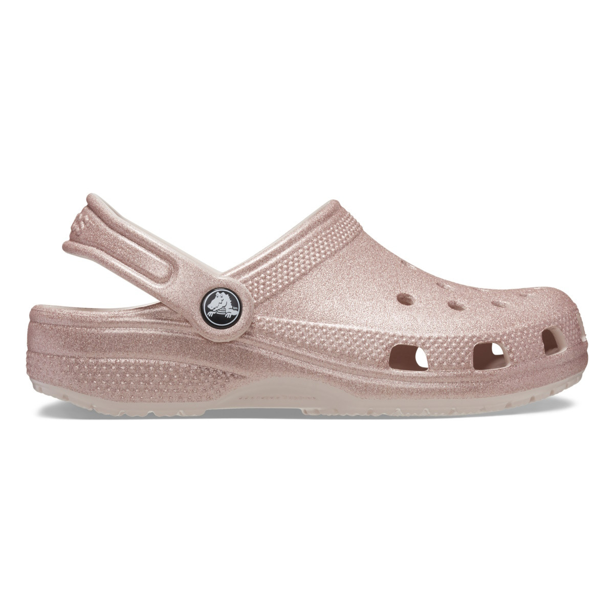 Saboti Crocs Classic Glitter Clog Kids Roz - Quartz Glitter