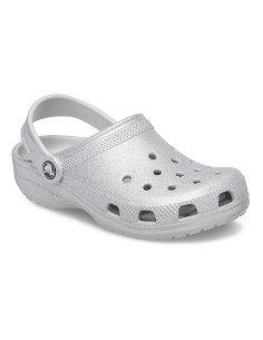 Saboti Crocs Classic... Gri - Silver Glitter 2
