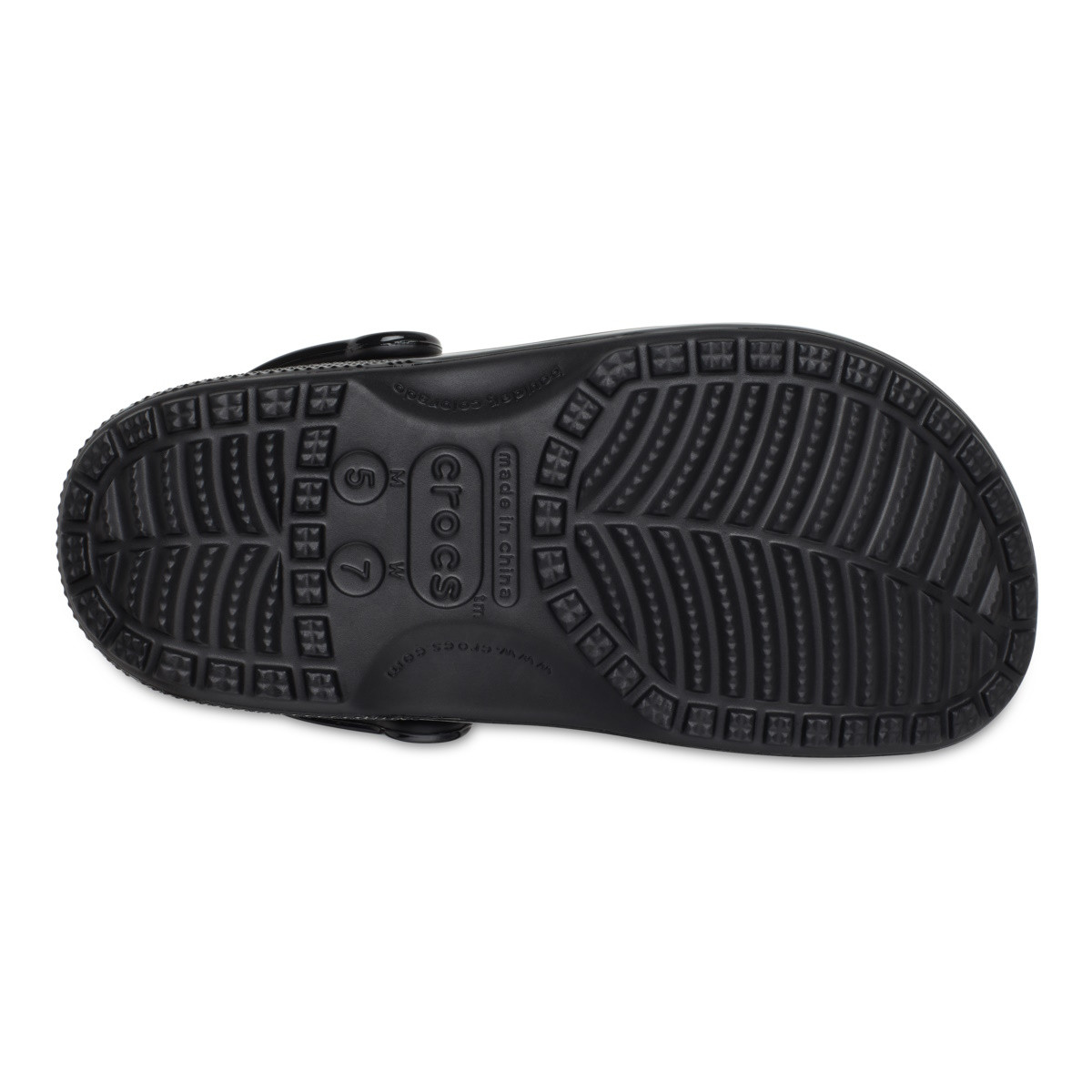 Saboti Crocs Classic High Shine Clog Negru - Black