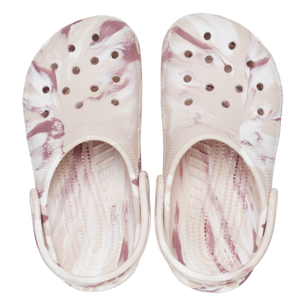 Saboti Crocs Classic Marbled Clog Kids Bej - Quartz/Multi - 4 | YEO