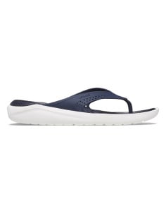 Slapi Crocs LiteRide Flip Albastru - Navy