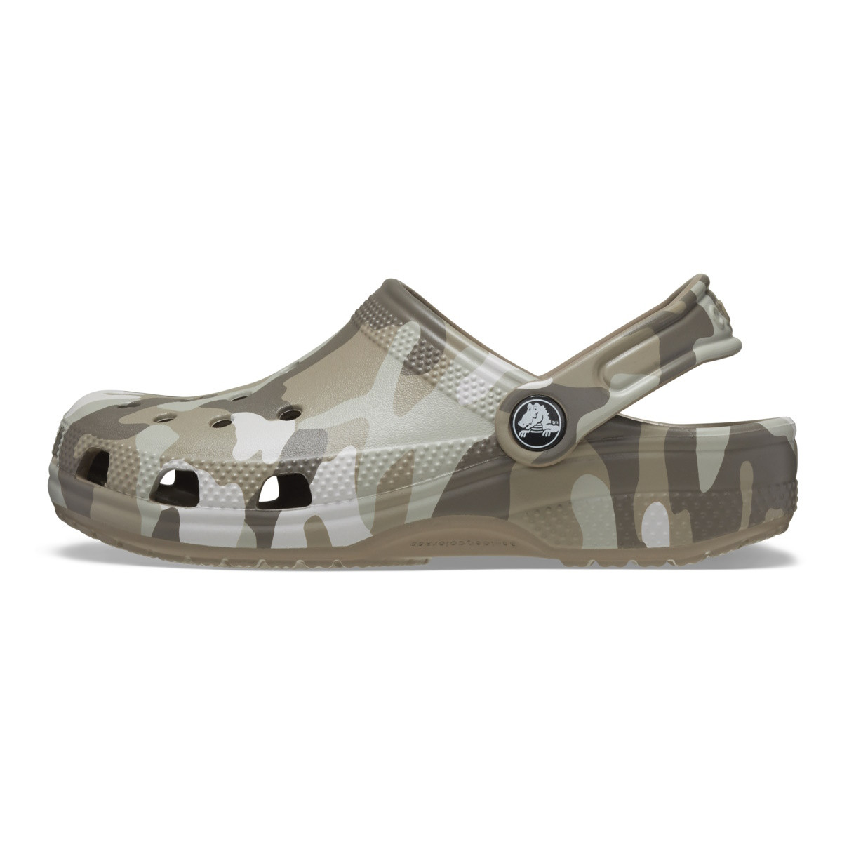 Saboti Crocs Classic Camo Clog Kids Maro - Mushroom/Multi - 1 | YEO