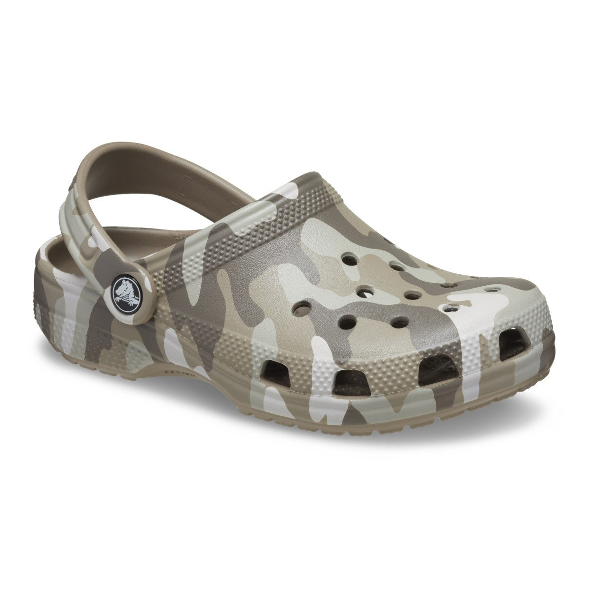 Saboti Crocs Classic Camo Clog Kids Maro - Mushroom/Multi - 2 | YEO