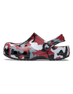 Saboti Crocs Classic Camo... Negru - Black/Red 2