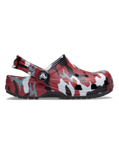 Saboti Crocs Classic Camo... Negru - Black/Red