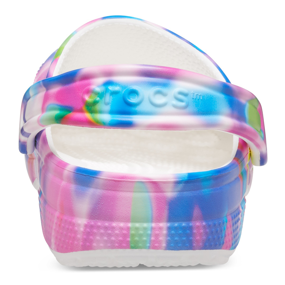 Saboti Classic Crocs Solarized Clog Multicolor - White/Pink - 5 | YEO
