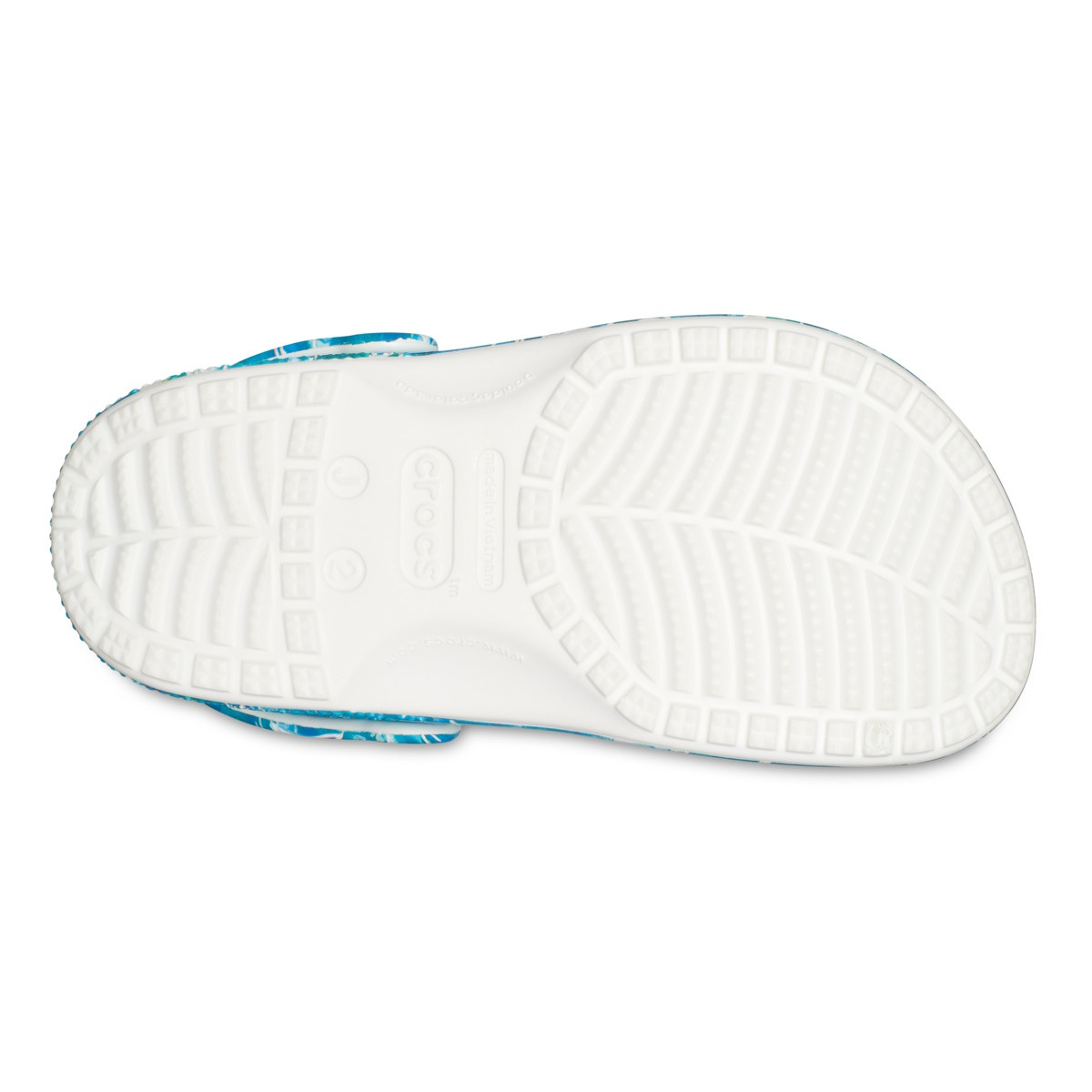 Saboti Crocs Classic Pool Party Clog Kids Albastru deschis - Shark/Ocean