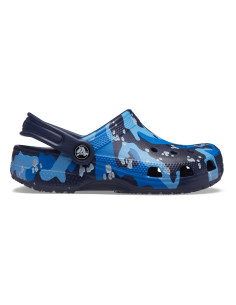 Saboti Crocs Classic Camo... Albastru - Navy/Multi