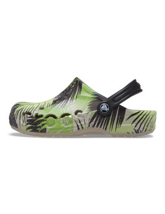 Saboți Crocs Baya Printed... Bej - Cobblestone/Tropical 2