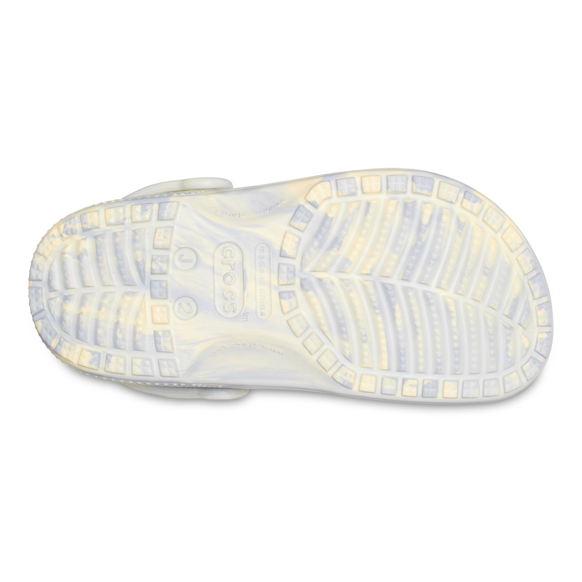 Saboti Crocs Classic Marbled Clog Kids Gri - Atmosphere/Multi