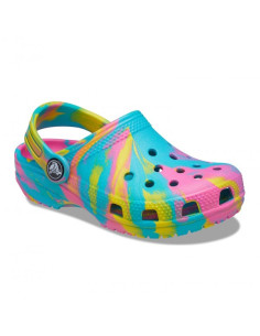 Saboti Crocs Classic... Albastru deschis - Digital Aqua/Multi 2