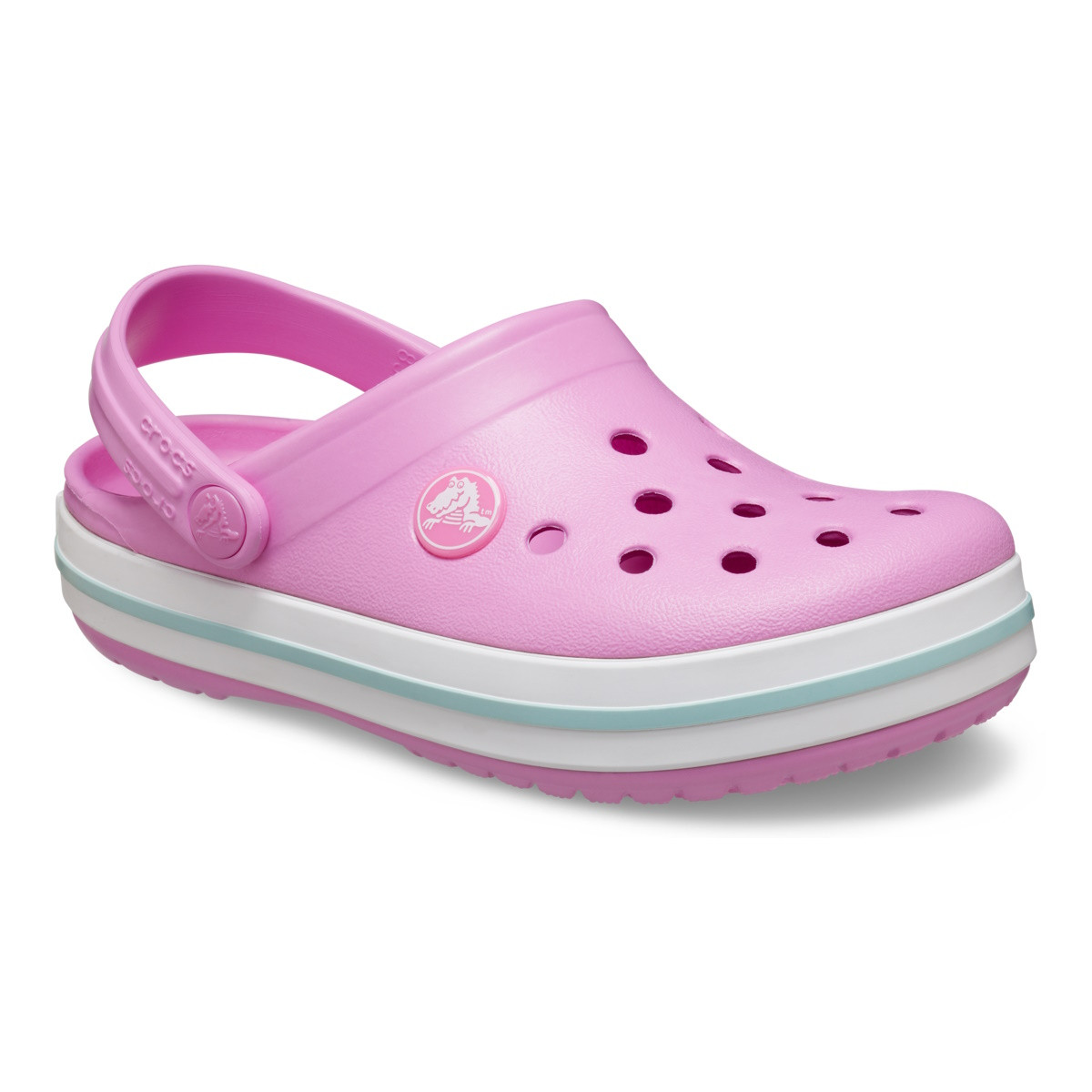 Saboți Crocs Crocband Toddlers New Clog Roz - Taffy Pink - 2 | YEO