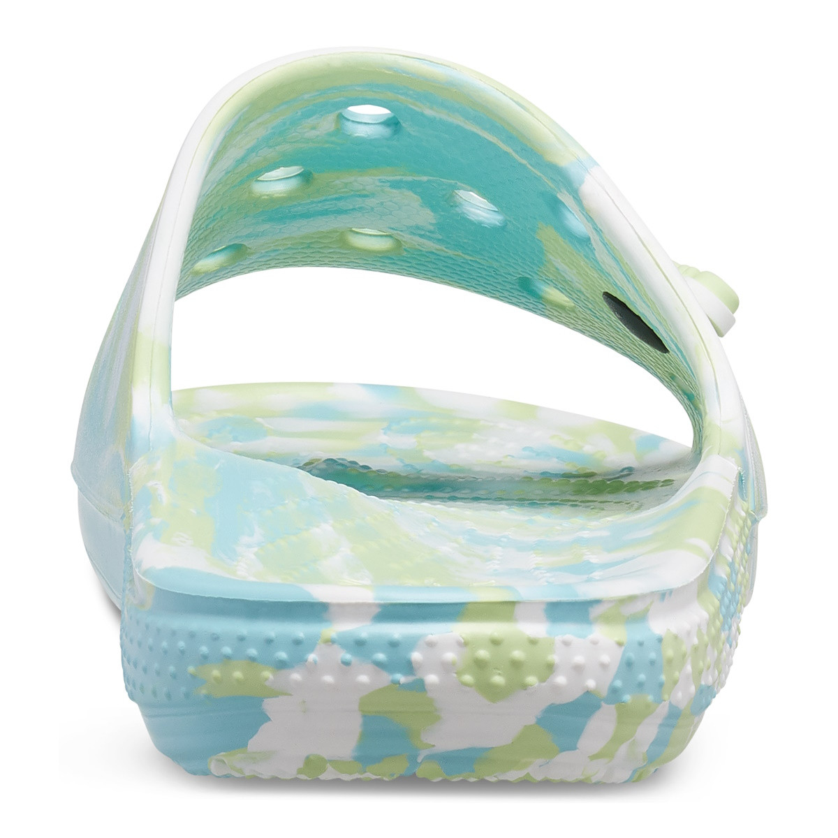 Papuci Classic Crocs Marbled Slide Albastru - Pure Water/Multi - 5 | YEO