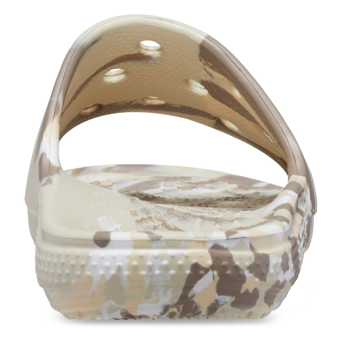 Papuci Classic Crocs Marbled Slide Bej - Bone/Multi - 5 | YEO