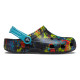 Saboți Crocs Kids' Classic Tie-Dye Graphic New Clog Culoare Multicolor - Turq Tonic/Multi