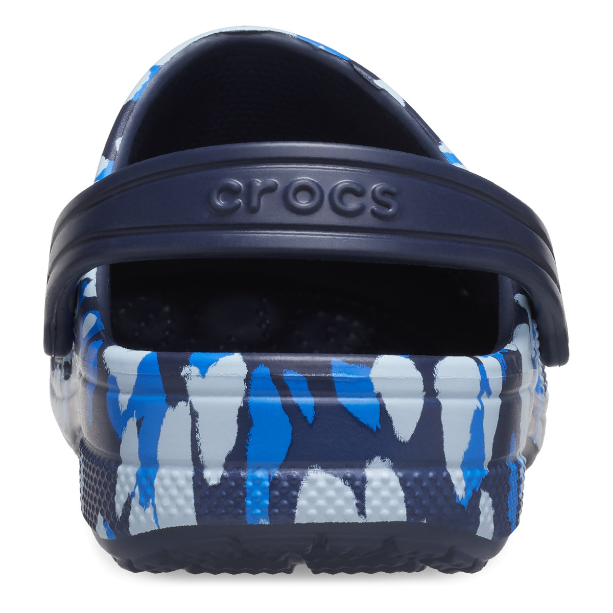 Saboți Crocs Toddler Baya Graphic Clog Albastru - Navy - 5 | YEO