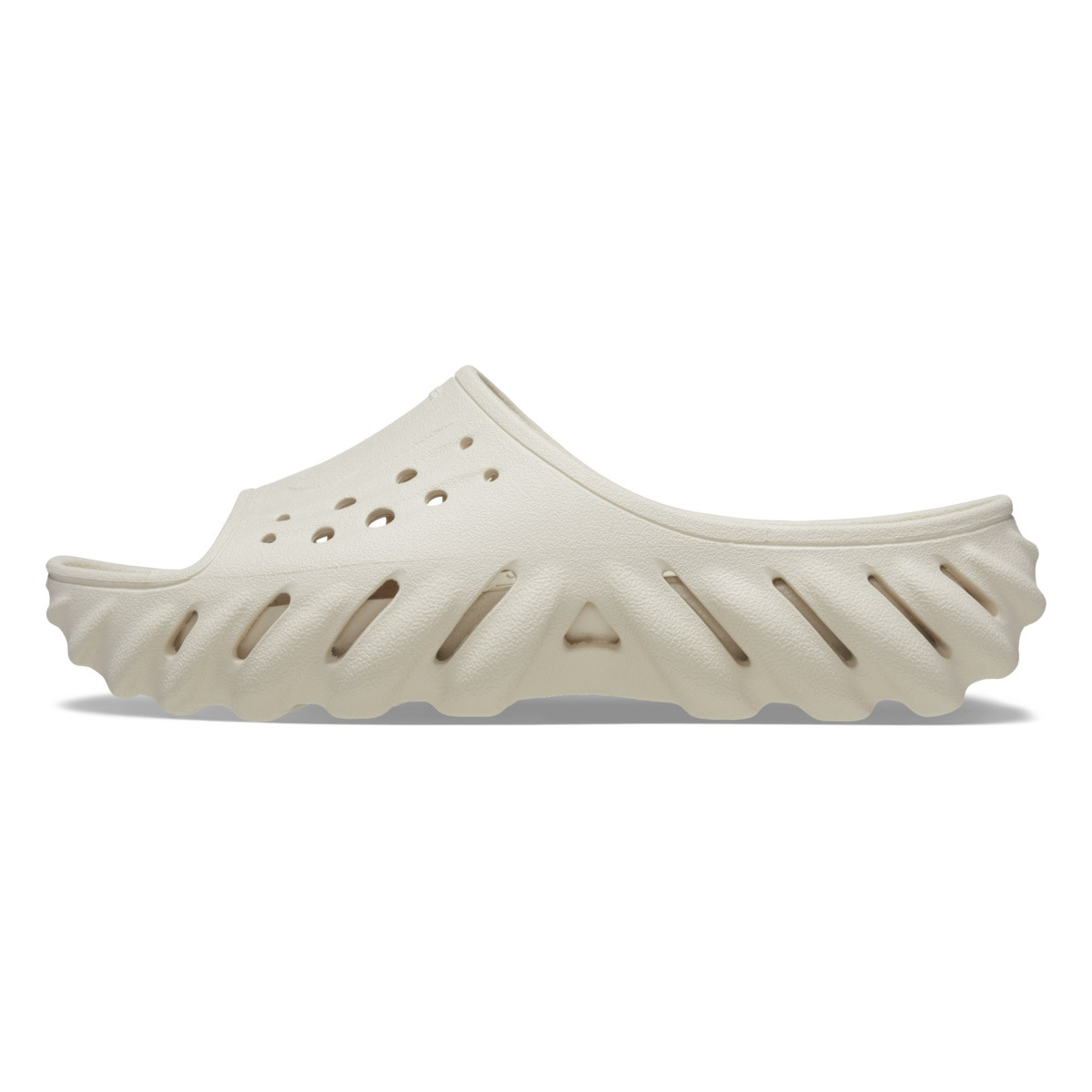 Papuci Crocs Echo Slide Bej - Stucco - 2 | YEO