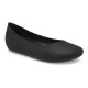 Balerini Crocs Brooklyn Flat Culoare Negru - Black