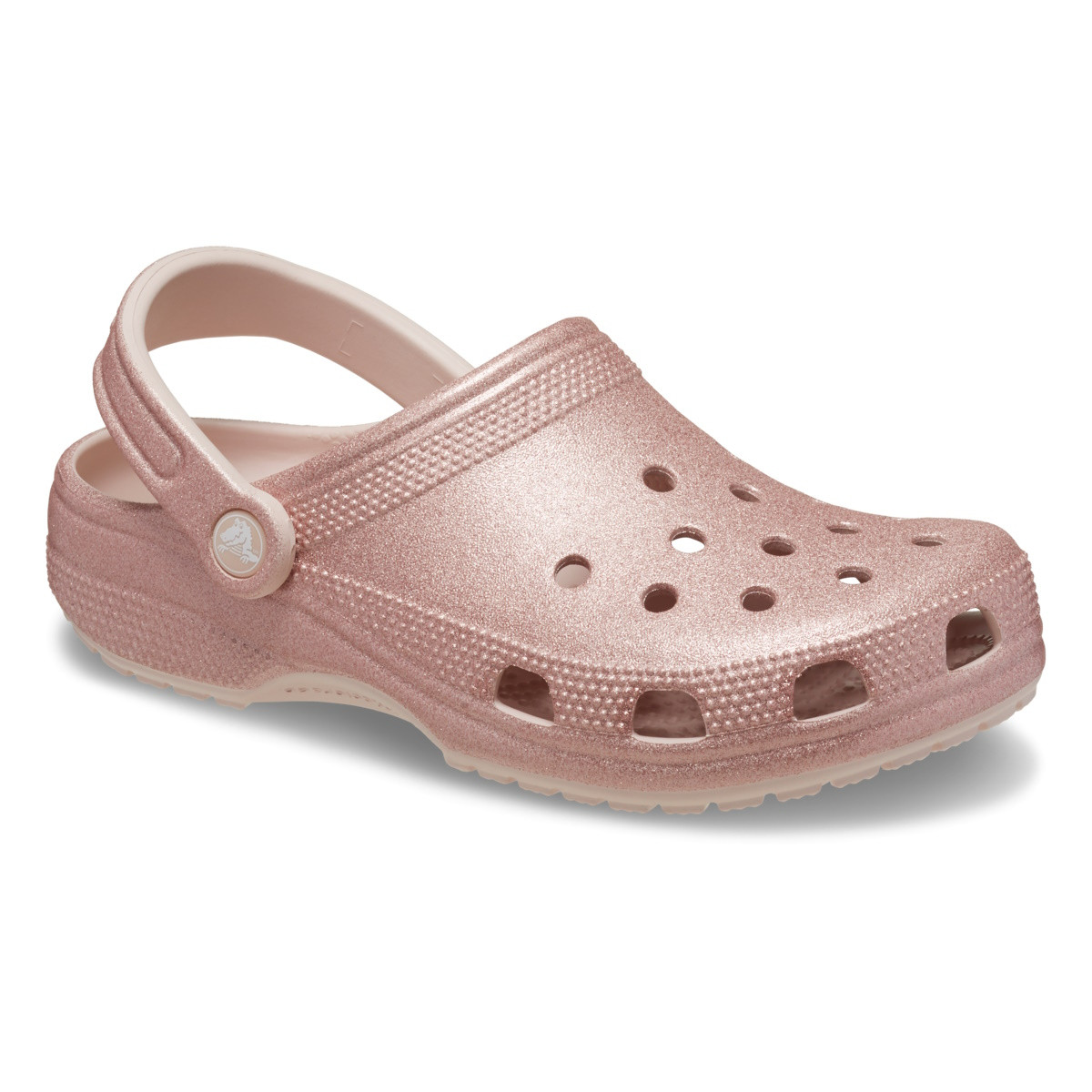 Saboți Crocs Classic Glitter Clog Roz - Quartz Glitter - 1 | YEO