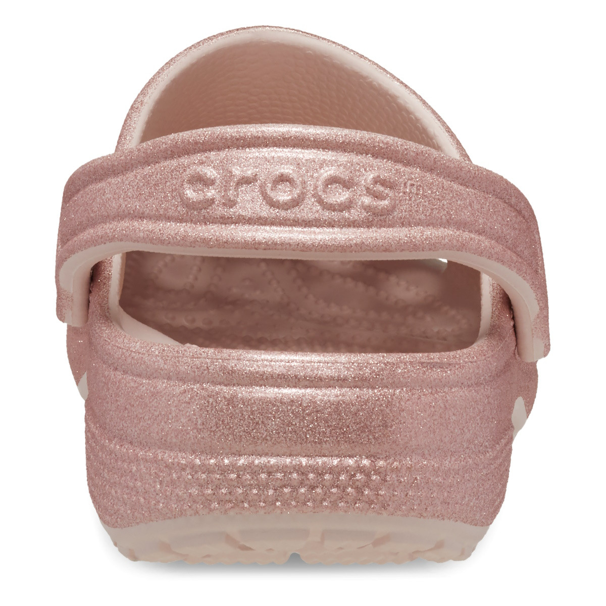 Saboți Crocs Classic Glitter Clog Roz - Quartz Glitter - 5 | YEO