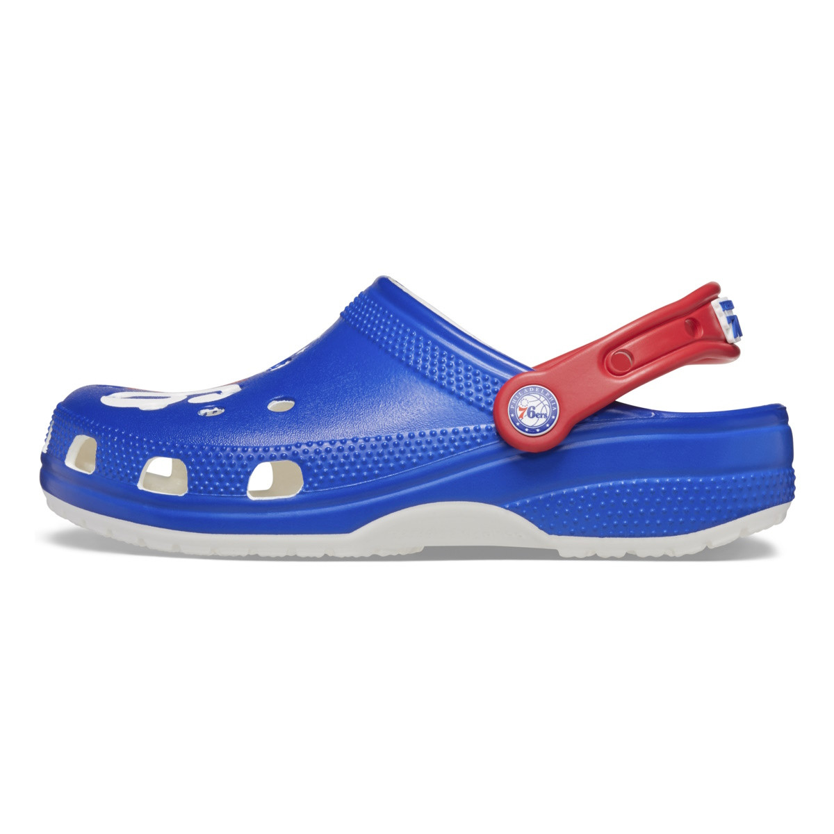 Saboti Crocs Classic NBA Philadelphia 76ers Clog Alb - White - 4 | YEO