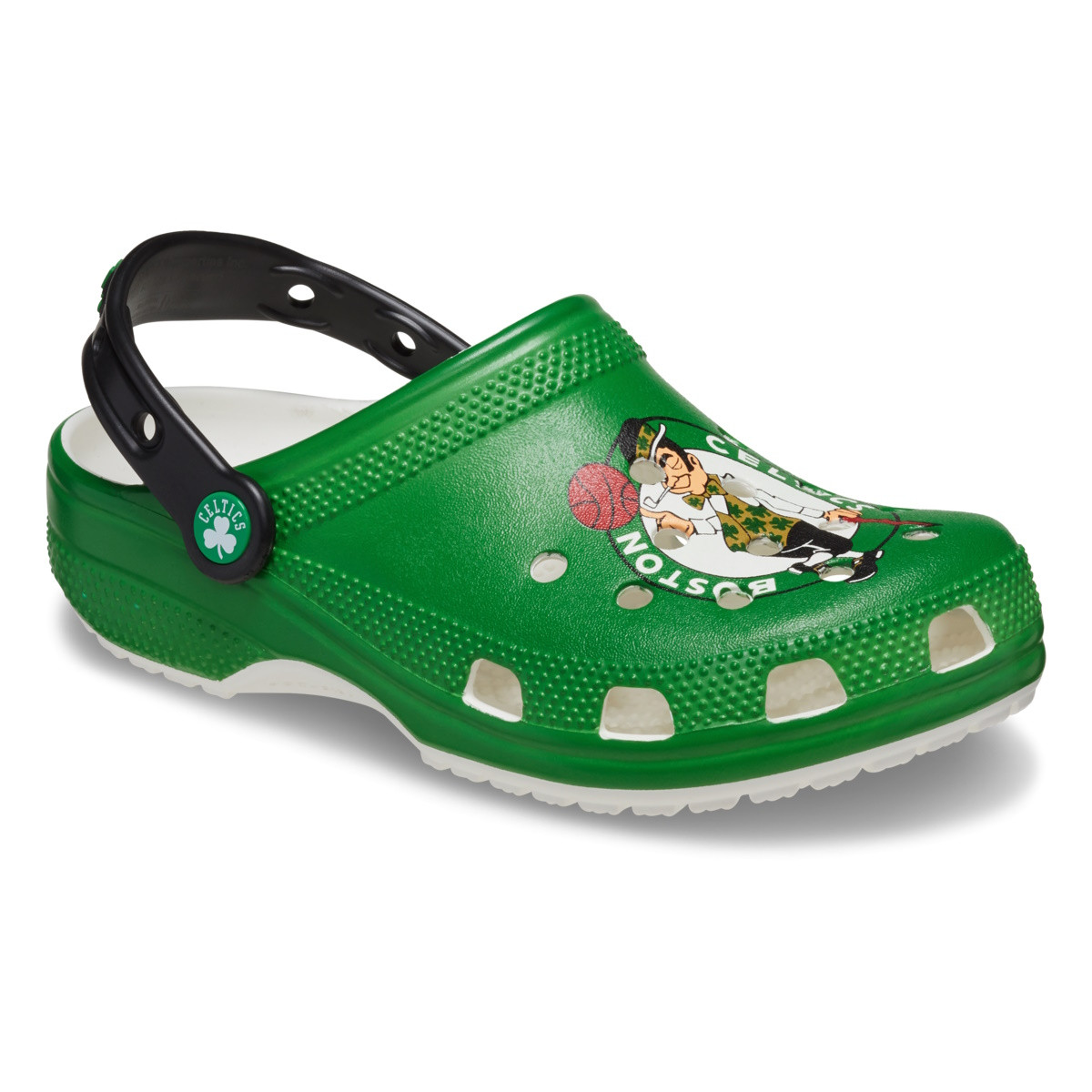 Saboti Crocs Classic NBA Boston Celtics Clog Alb - White - 2 | YEO
