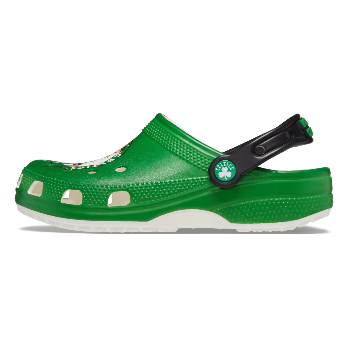 Saboti Crocs Classic NBA Boston Celtics Clog Alb - White - 3 | YEO